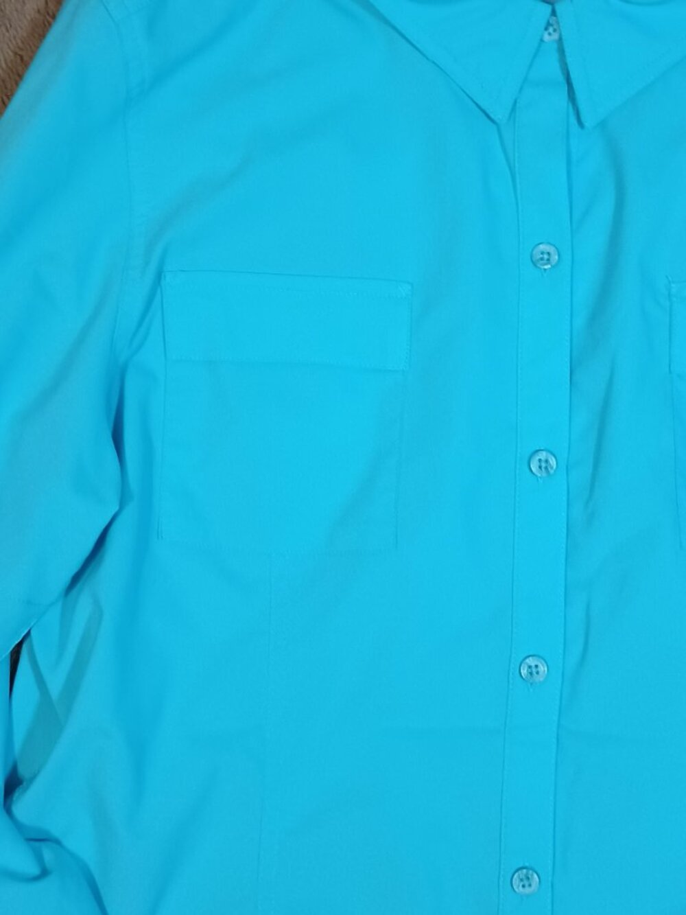 Reel Legends/Fishing Shirt/Womens XL Blue Coastal Gorpcore Vented Performance To - Picture 5 of 8